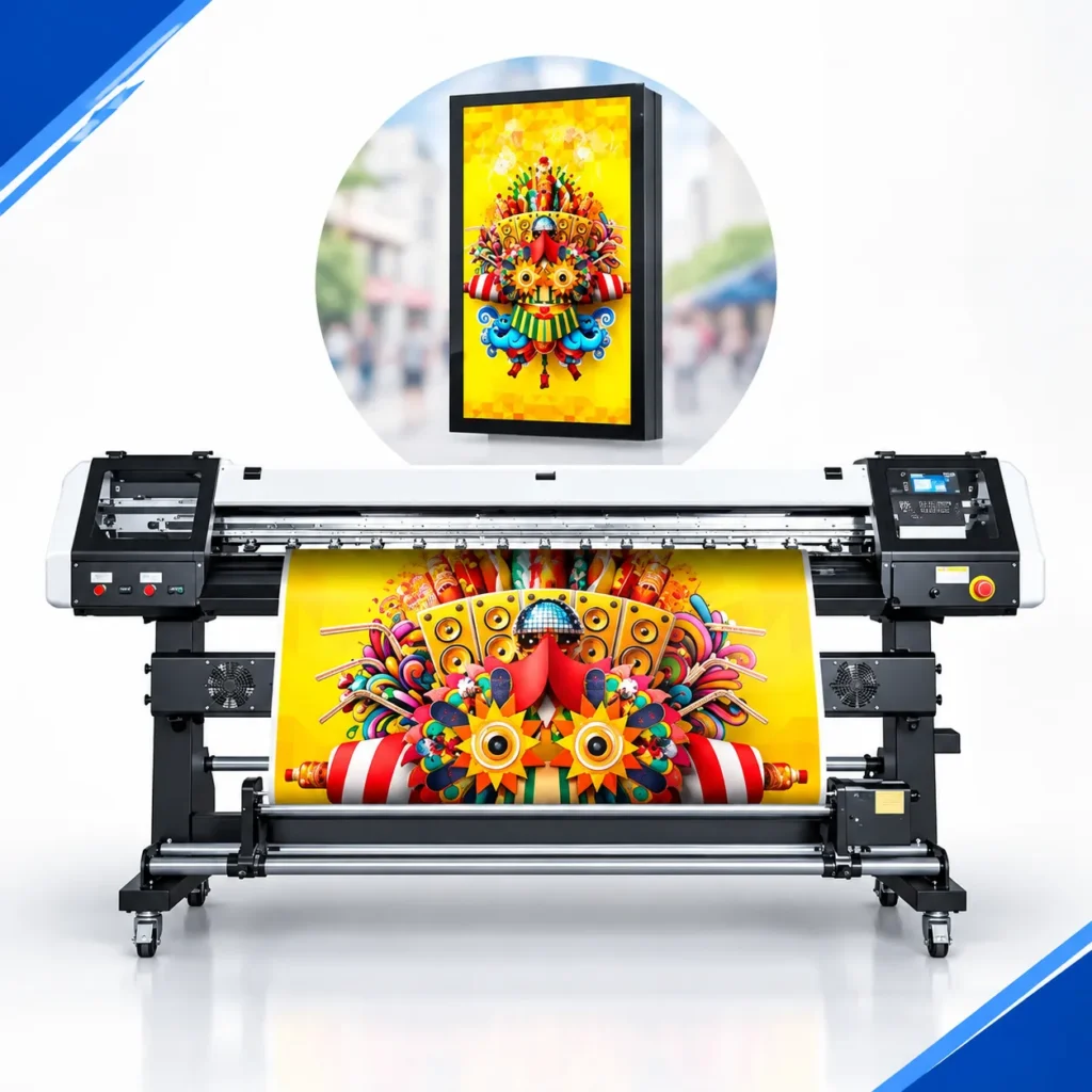 Vibrant Festival Print Printer Showcase